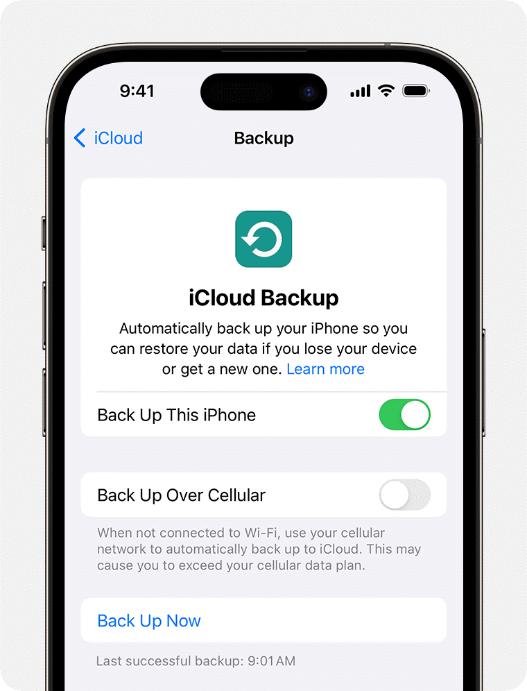 Clone iphone via icloud backup