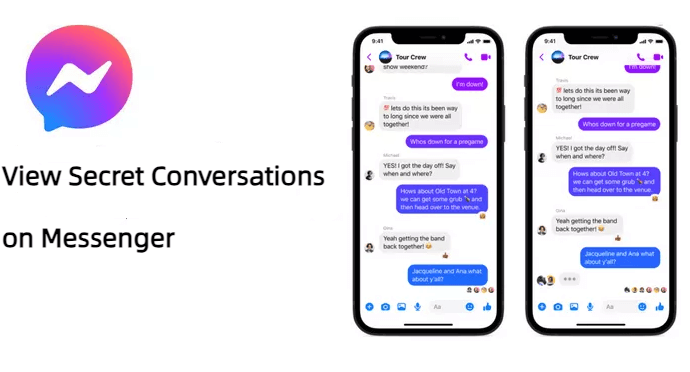 how to find someone’s secret conversations on Messenger