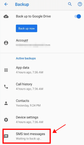 How to see deletedt text messages from android backup