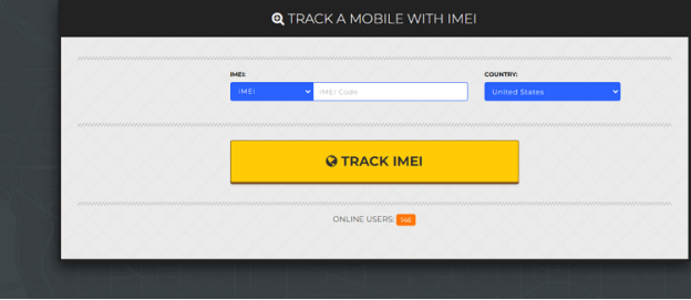 using IMEI to track a phone