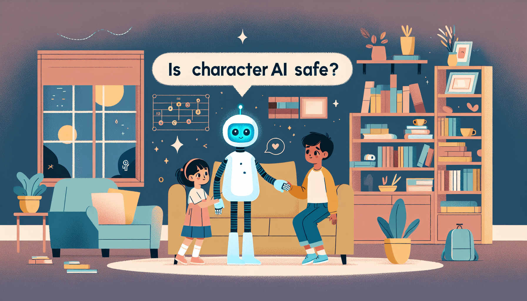 
 is characterai safe for kids
    