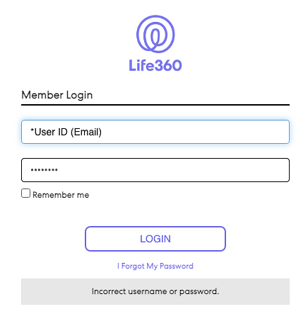 using life360 to track a phone