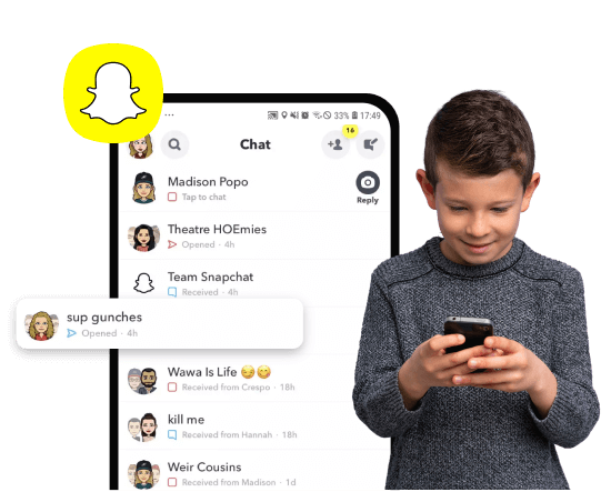 track snapchat in real-time