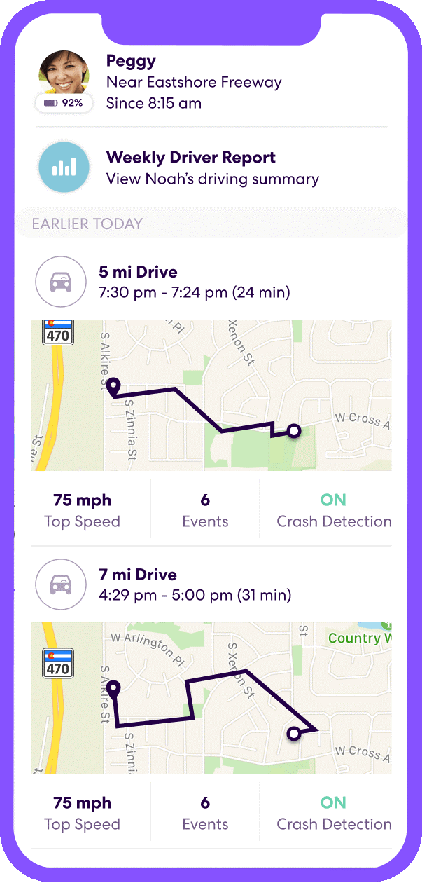 
View location history in life360