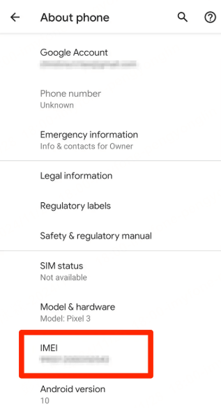 how to track an android phone from an iphone via imei number