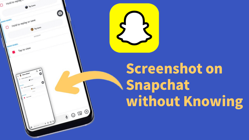 how to screenshot on snapchat without them knowing