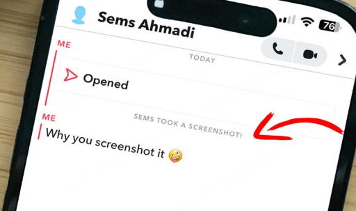 take screenshot to find out who someone is on snapchat