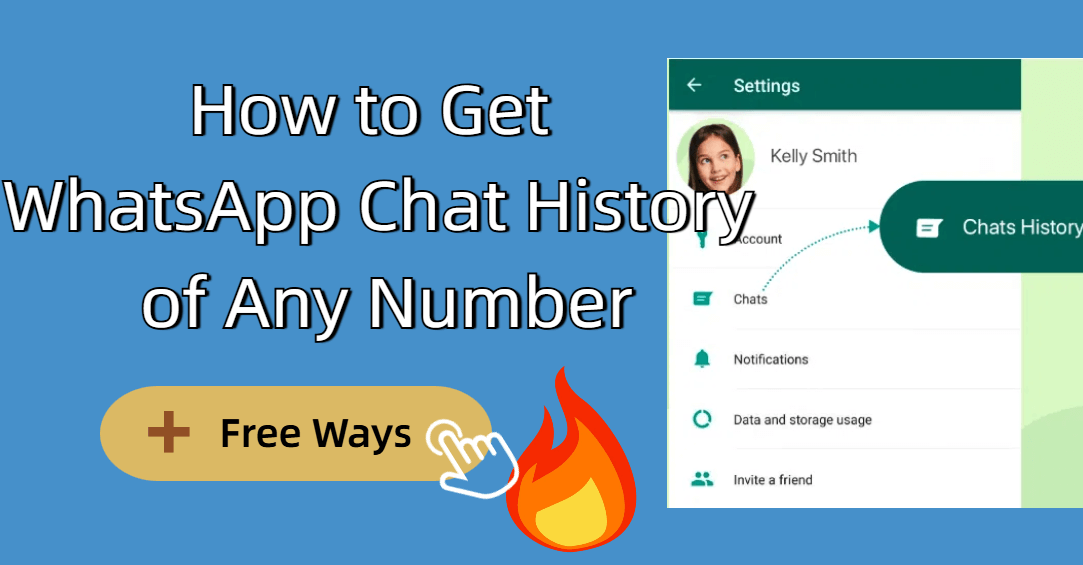 WhatsApp chat history of any number