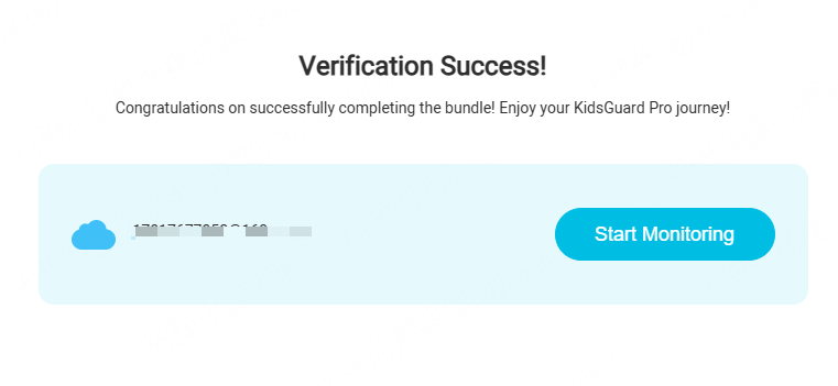 icloud verification success