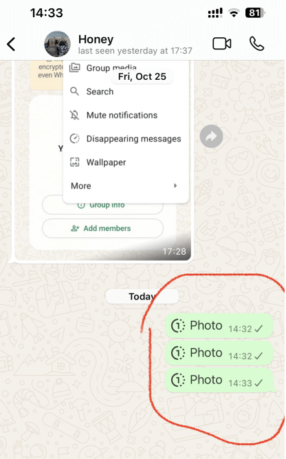  WhatsApp view once