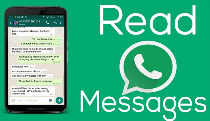 how to read other's WhatsApp messages on Android