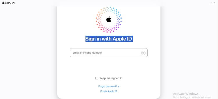 sign in with appleid