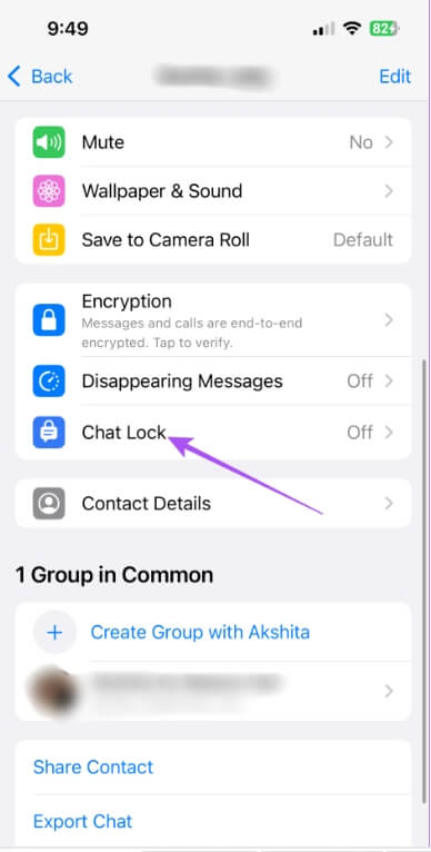 steps for whatsapp hide