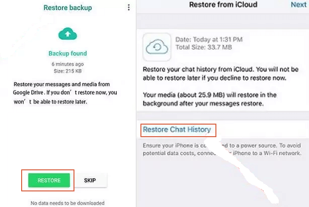 How to check Their WhatsApp Backup