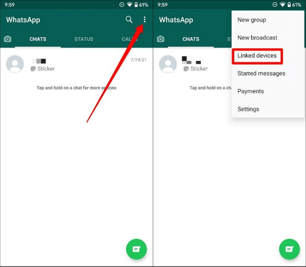 track whatsapp chats with WhatsApp Web